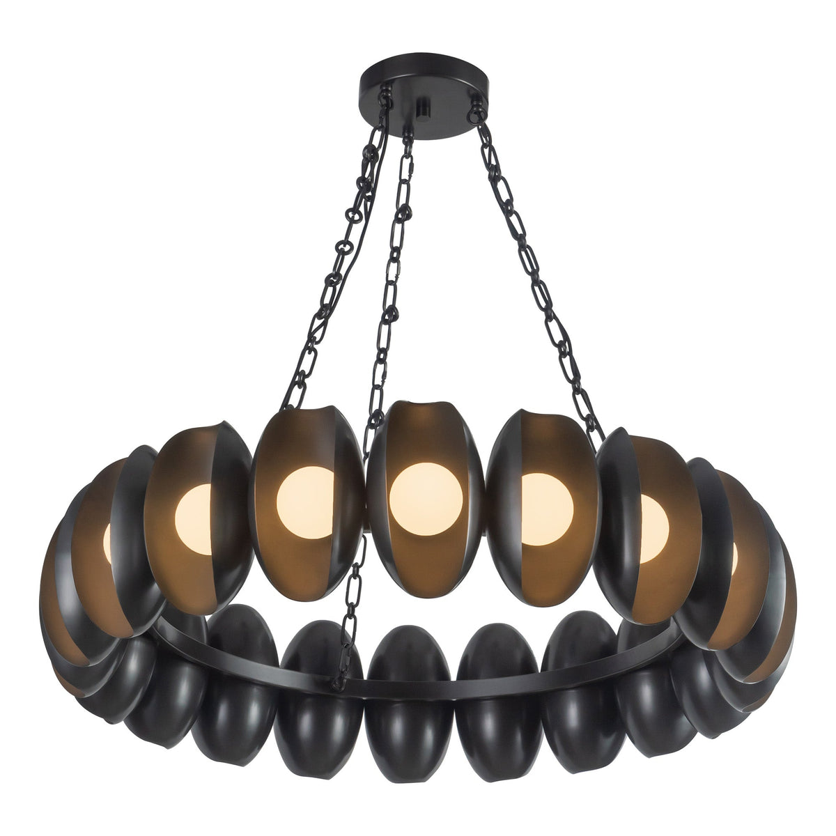 Alora Canada - CH305737UB - LED Chandelier - Cortez - Urban Bronze