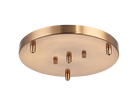 Rosace de plafond ronde Matteo Lighting CP0103AG en laiton doré vieilli
