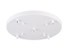 Rosace de plafond ronde multi-usages Matteo Lighting CP0105WH blanche