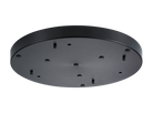 Matteo Lighting CP0129OB Low Voltage Round Multi Ceiling Canopy in Oxidized Black