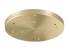 Matteo Lighting CP0129OG Low Voltage Round Multi Ceiling Canopy in Oxidized Gold