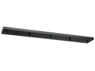 Rosace de plafond linéaire multi-usages Matteo Lighting CP0205BK, noire