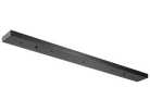 Rosace de plafond linéaire multi-tension basse tension Matteo Lighting CP0225OB en noir oxydé