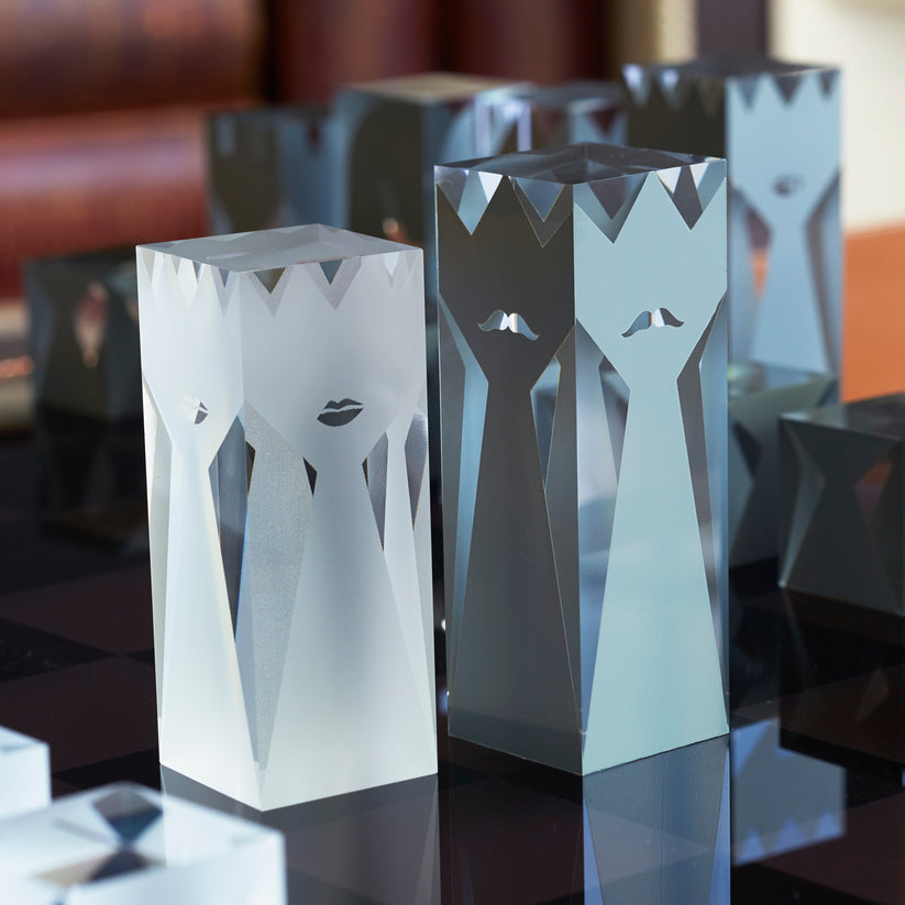 Jeu d'échecs en acrylique | Expédition rapide