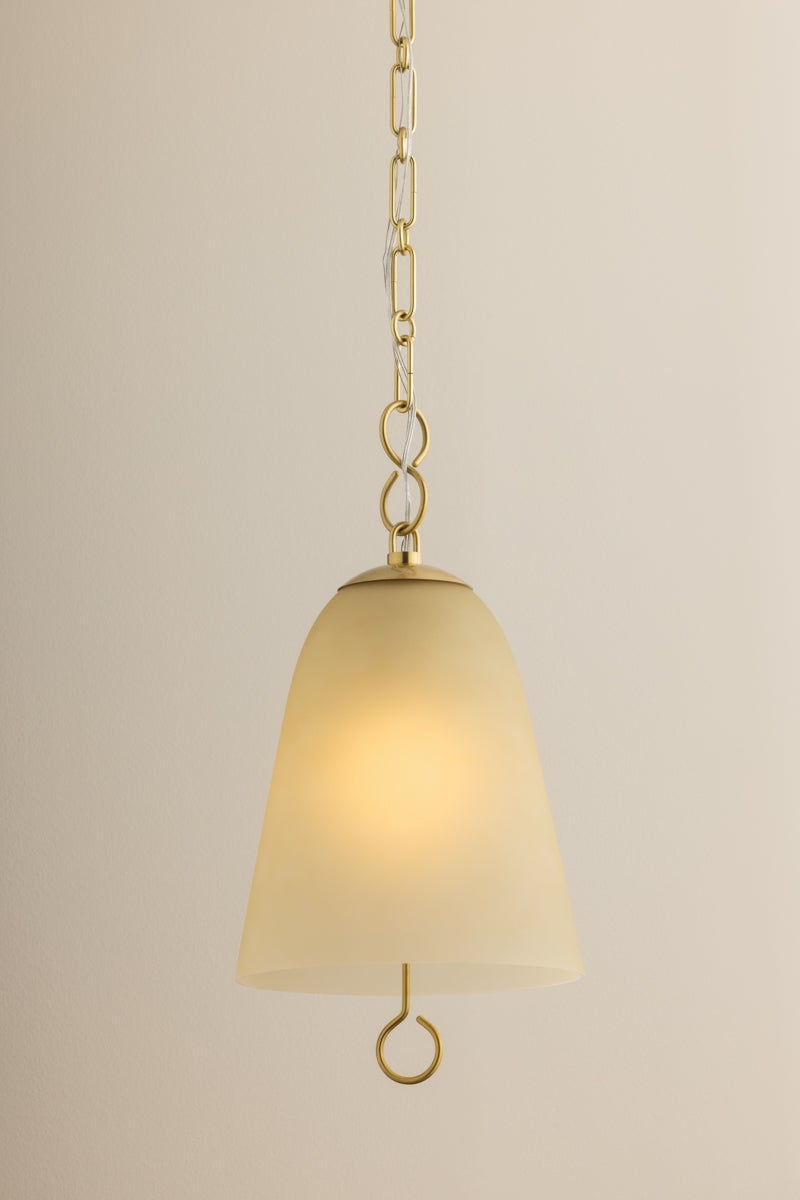 Mitzi H1058701S-AGB Christine Pendant in Aged Brass