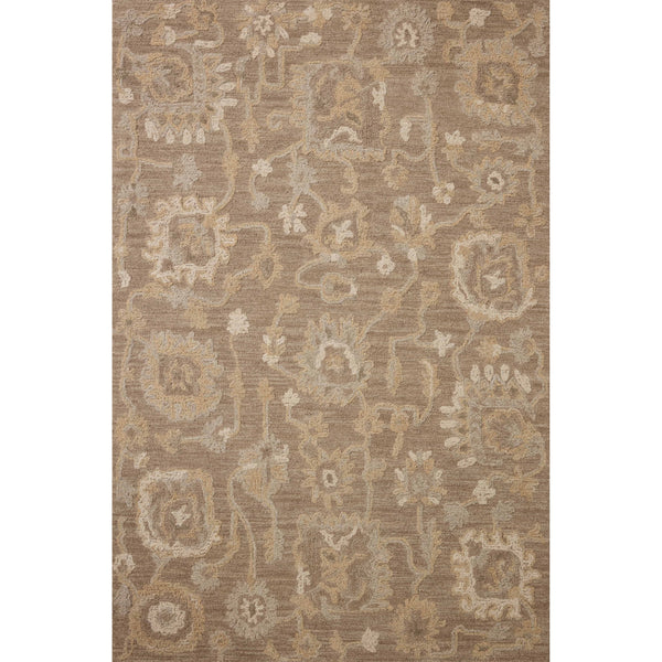 Tapis Dorothea DRT-01 Écorce/Pierre