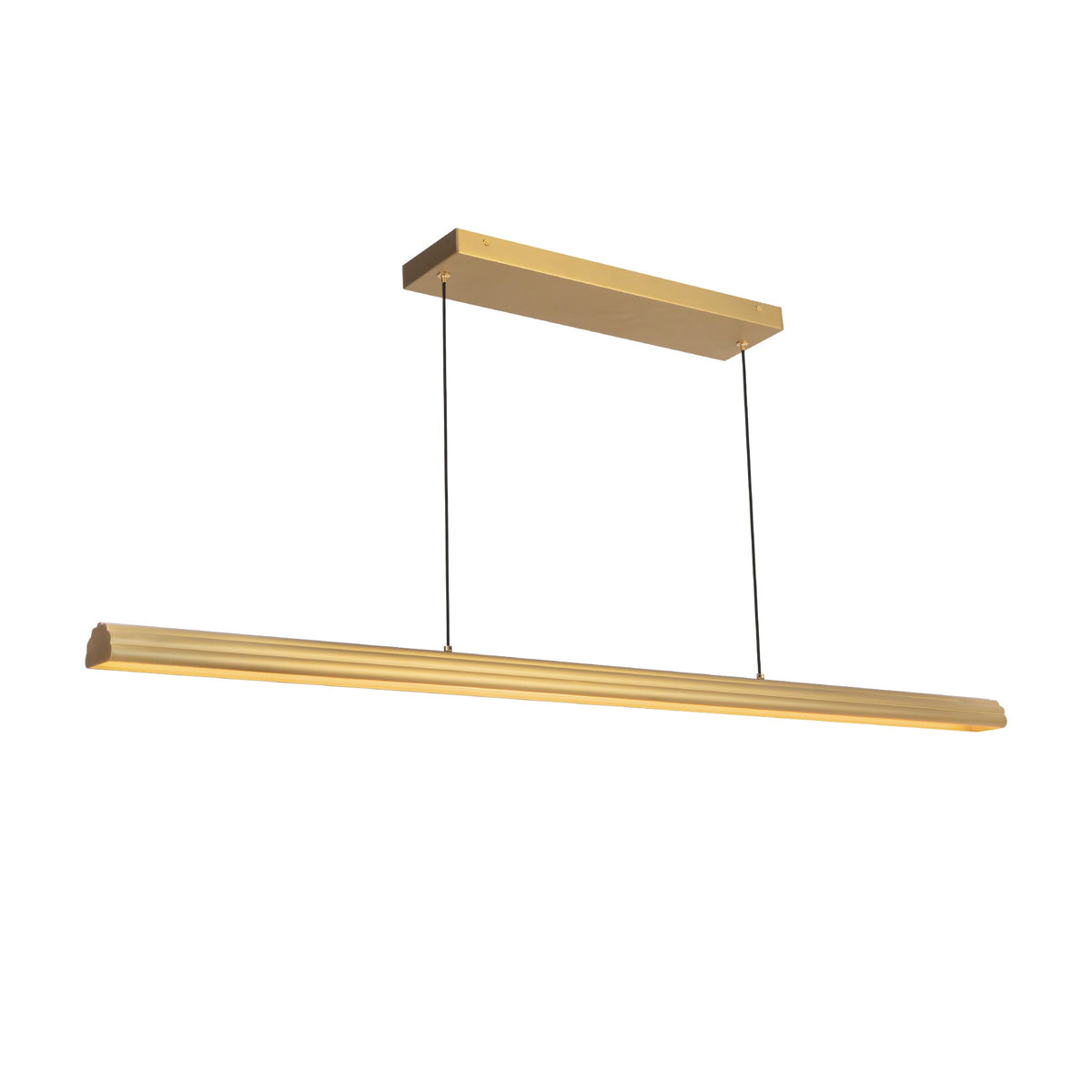 Alora Canada - LP403148WT - LED Linear Pendant - Dottie - Walnut