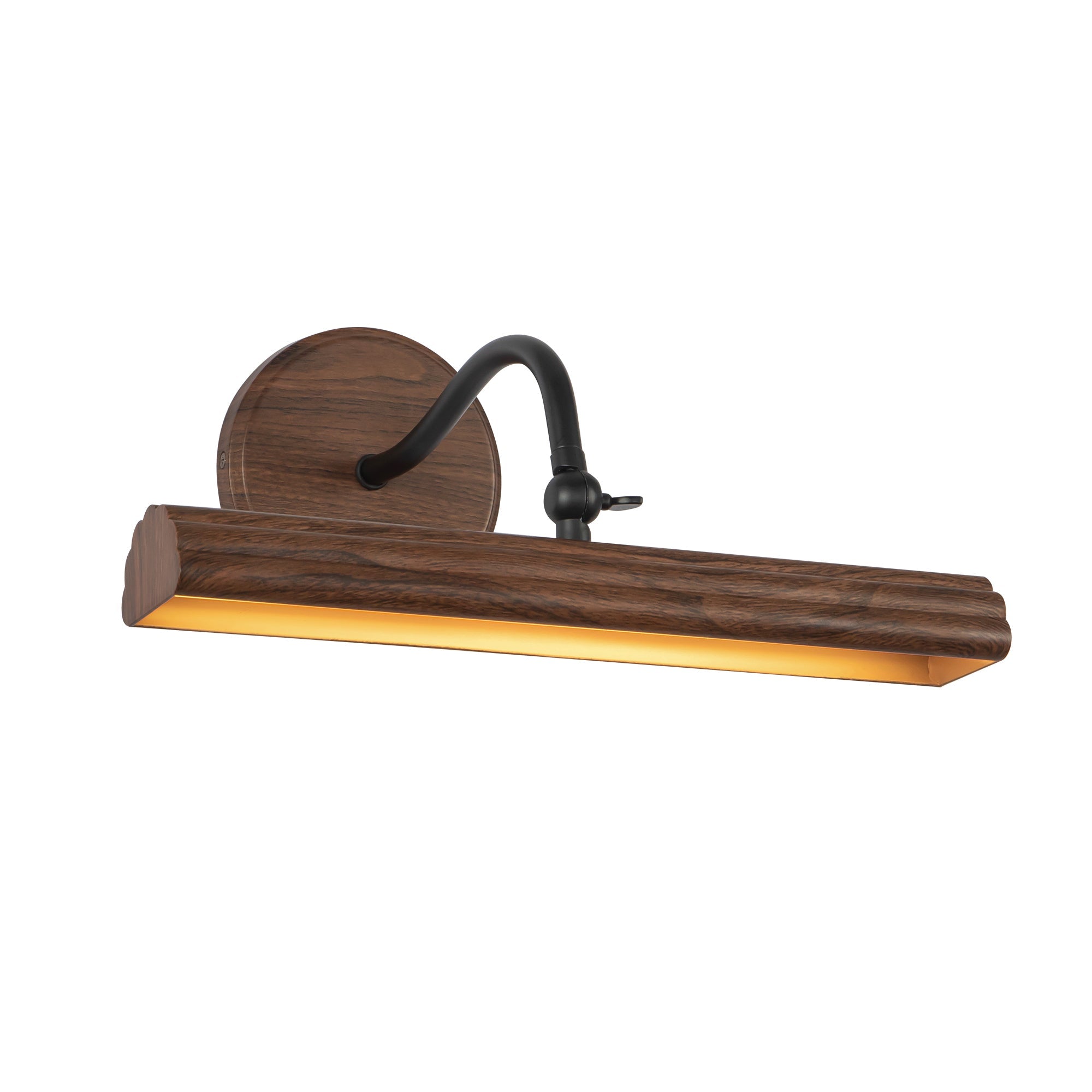 Alora Canada - PL403114BG - LED Picture Light - Dottie - Brushed Gold