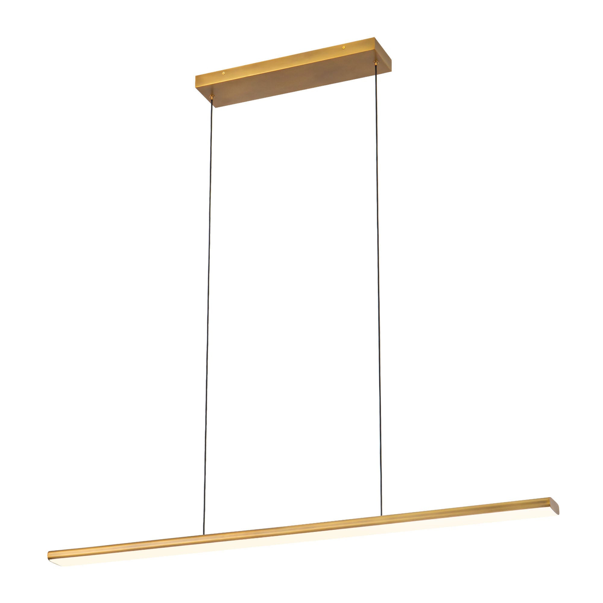 Kuzco Canada - LP12245-BK - LED Linear Pendant - Drift - Black