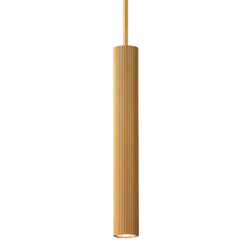 ET2 Lighting E11012-GLD Reeds Stem-Hung LED Pendant in Gold