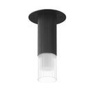 ET2 Lighting E11014-144BK Reeds LED Flush Mount in Black