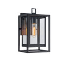 Matteo Lighting E20201MB Stratford Outdoor Wall Sconce in Matte Black