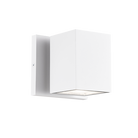 Matteo Lighting E20601MW Kubular LED Outdoor Wall Sconce in Matte White