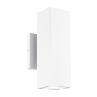 Matteo Lighting E20622MW Kubular LED Outdoor Wall Sconce in Matte White
