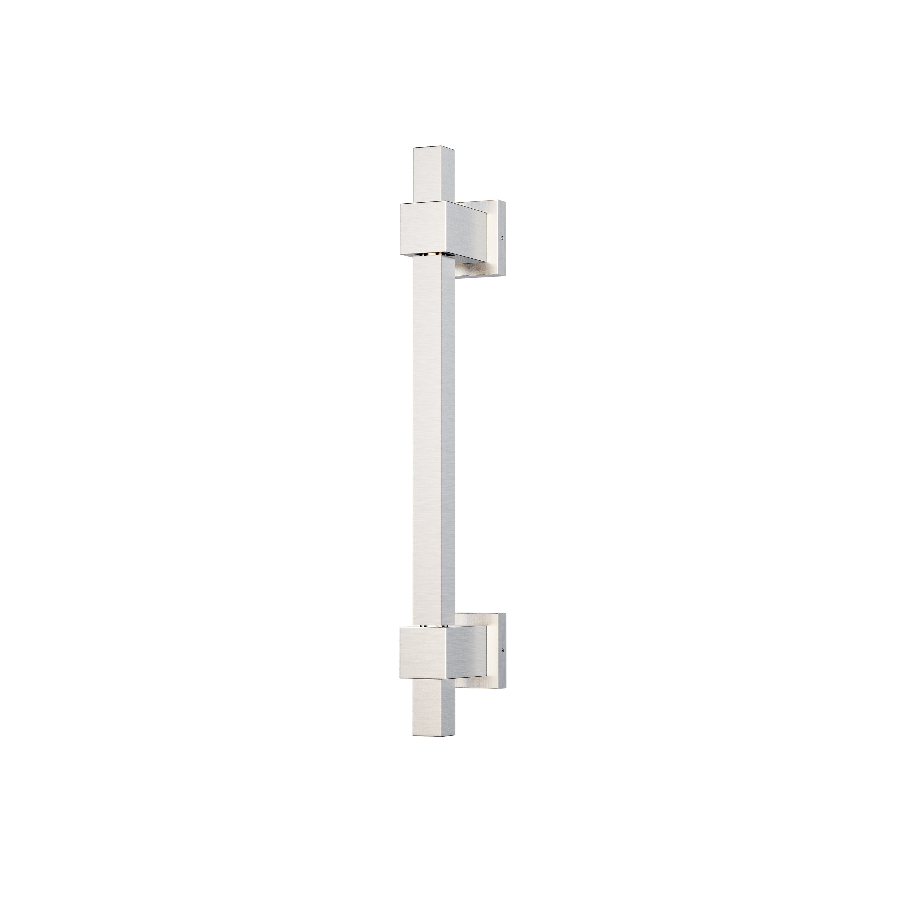 ET2 Lighting E21681-SN Cubist Square LED Wall Sconce in Satin Nickel