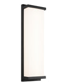 Matteo Lighting E21824MB Luce LED Outdoor Wall Sconce in Matte Black