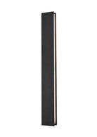 Matteo Lighting E22942MB Onyx LED Outdoor Wall Sconce in Matte Black