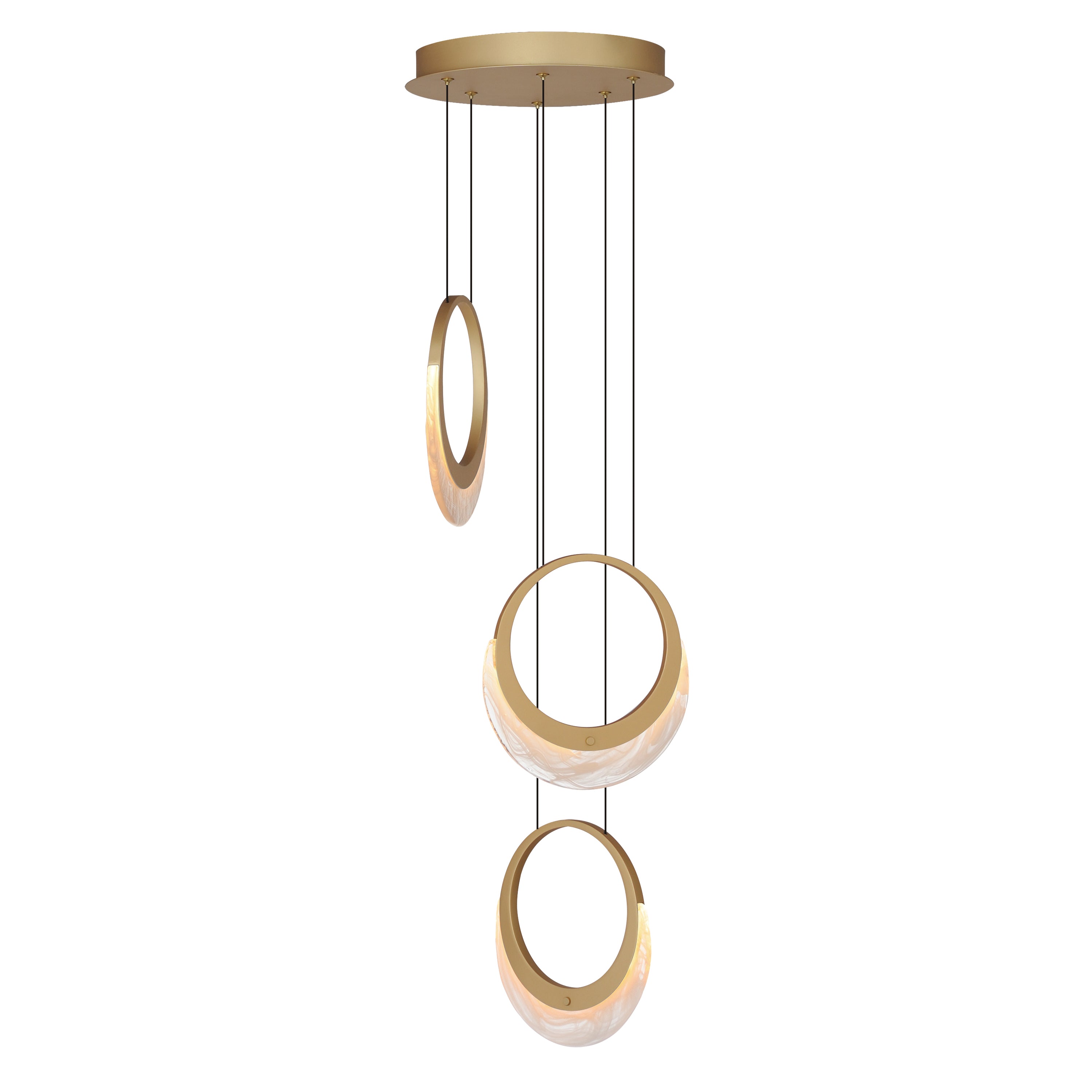 ET2 Lighting E23913-112GLD Lyra LED Pendant in Gold