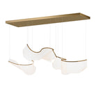 ET2 Lighting E24883-133FG Rinkle Modular LED Pendant in French Gold
