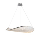 ET2 Lighting E24971-PC Moonscapes Single LED Pendant in Polished Chrome