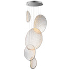 ET2 Lighting E24976-PC Moonscapes LED Pendant in Polished Chrome