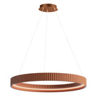 ET2 Lighting E25055-TRC Souffle 33" LED Ring Pendant in Terra Cotta