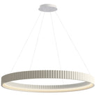 ET2 Lighting E25056-CHK Souffle 41" LED Ring Pendant in Chaulk White