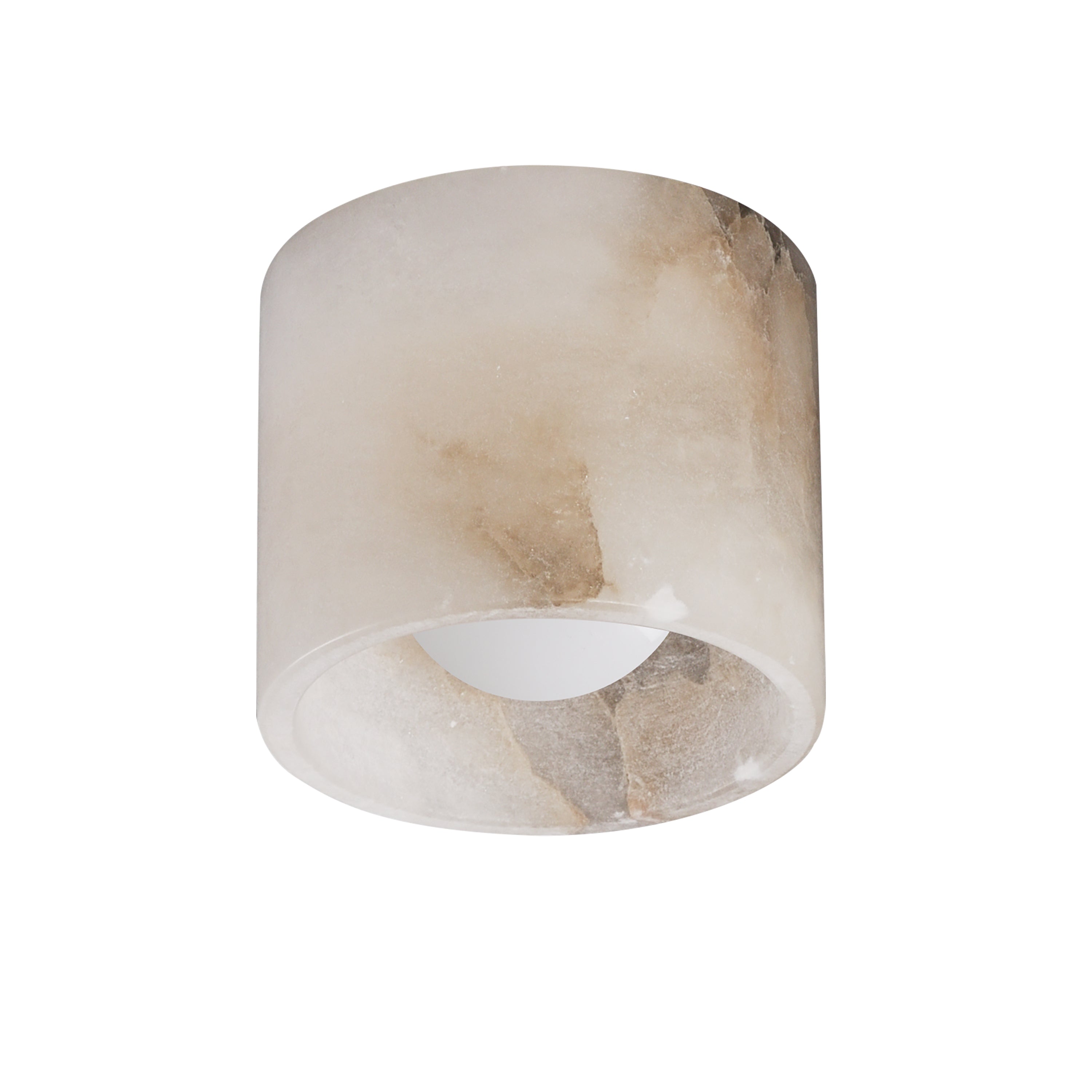 ET2 Lighting E25221-WA Cava LED Surface Mount in White Alabaster