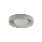 ET2 Lighting E25231-CHK Matera LED Flush Mount in Chaulk White