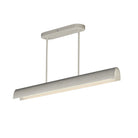 ET2 Lighting E25236-CHK Matera LED Linear Arch Pendant in Chaulk White