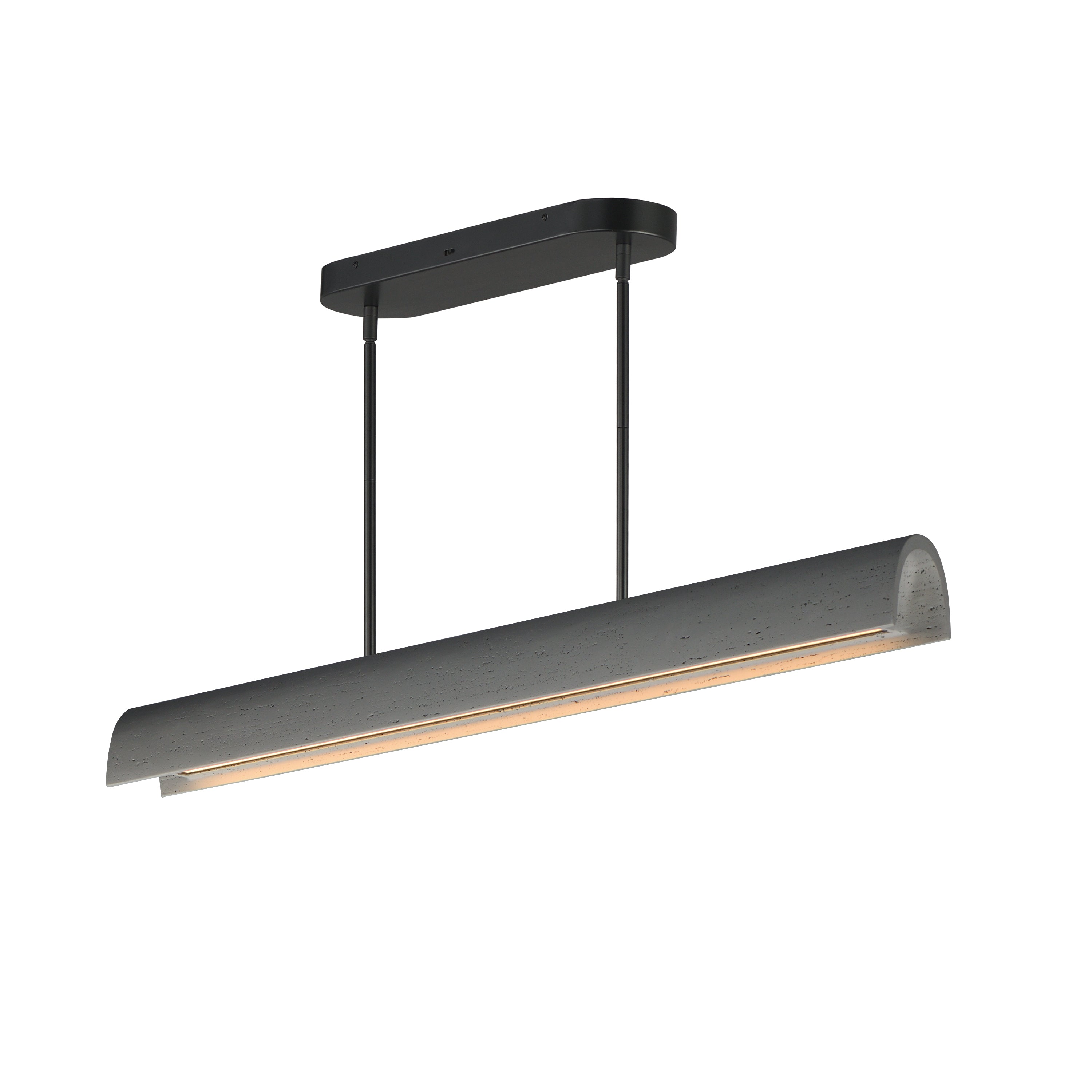 ET2 Lighting E25236-GY Matera LED Linear Arch Pendant in Gray