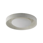 ET2 Lighting E25238-CHK Matera 18" LED Flush Mount in Chaulk White