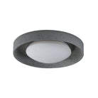 ET2 Lighting E25238-GY Matera 18" LED Flush Mount in Gray