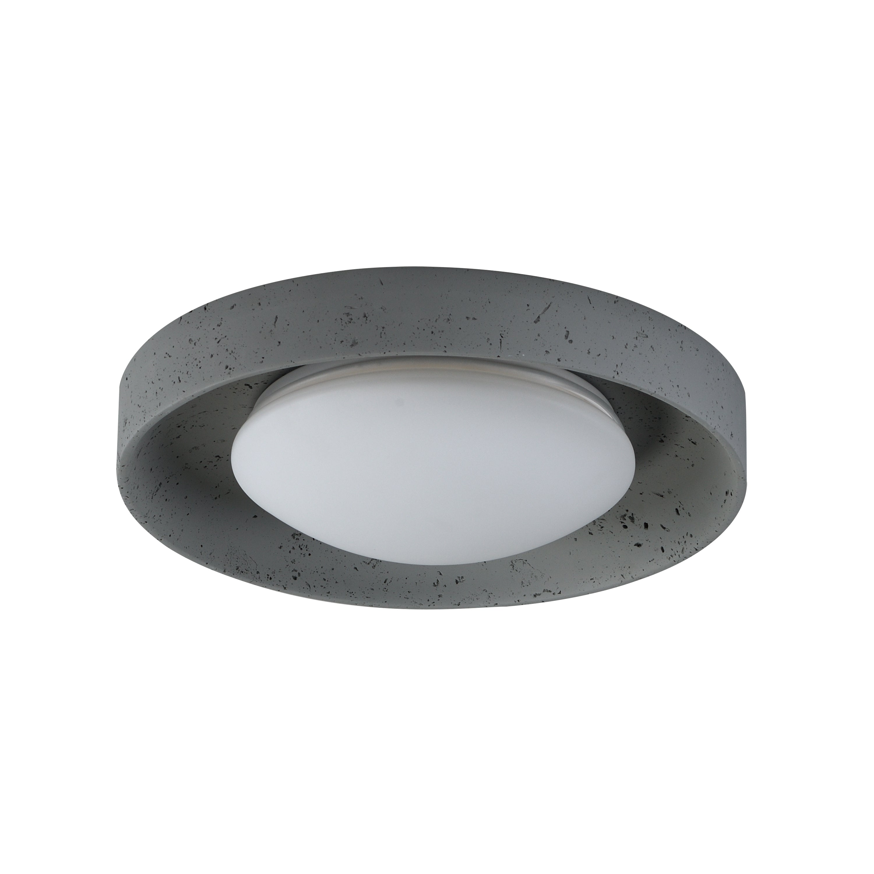 ET2 Lighting E25238-GY Matera 18" LED Flush Mount in Gray