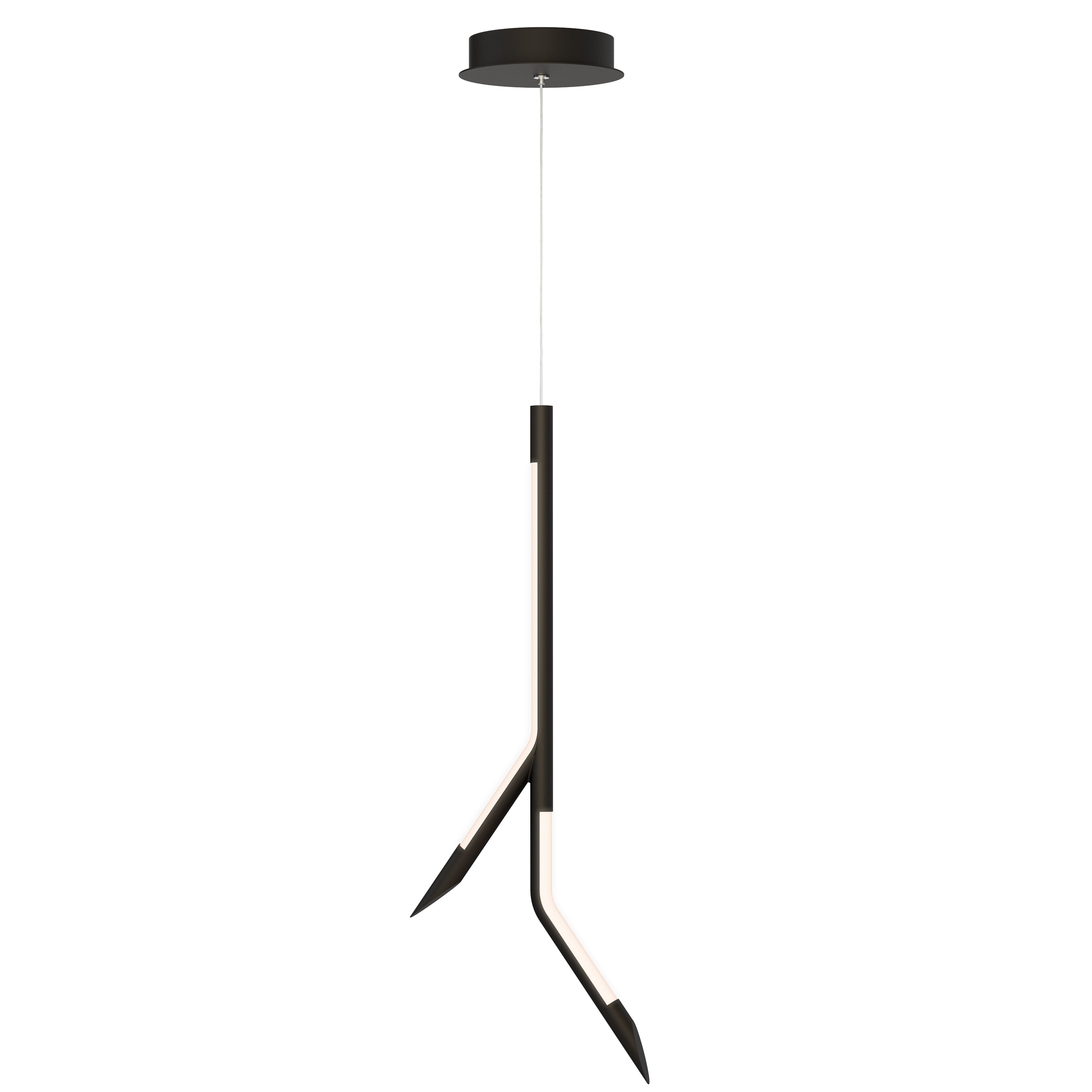 ET2 Lighting E25412-BK Scion LED Pendant in Black