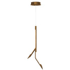 ET2 Lighting E25412-WBR Scion LED Pendant in Weathered Brass