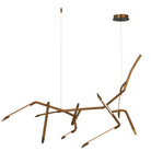 ET2 Lighting E25414-WBR Scion 50" LED Pendant in Weathered Brass