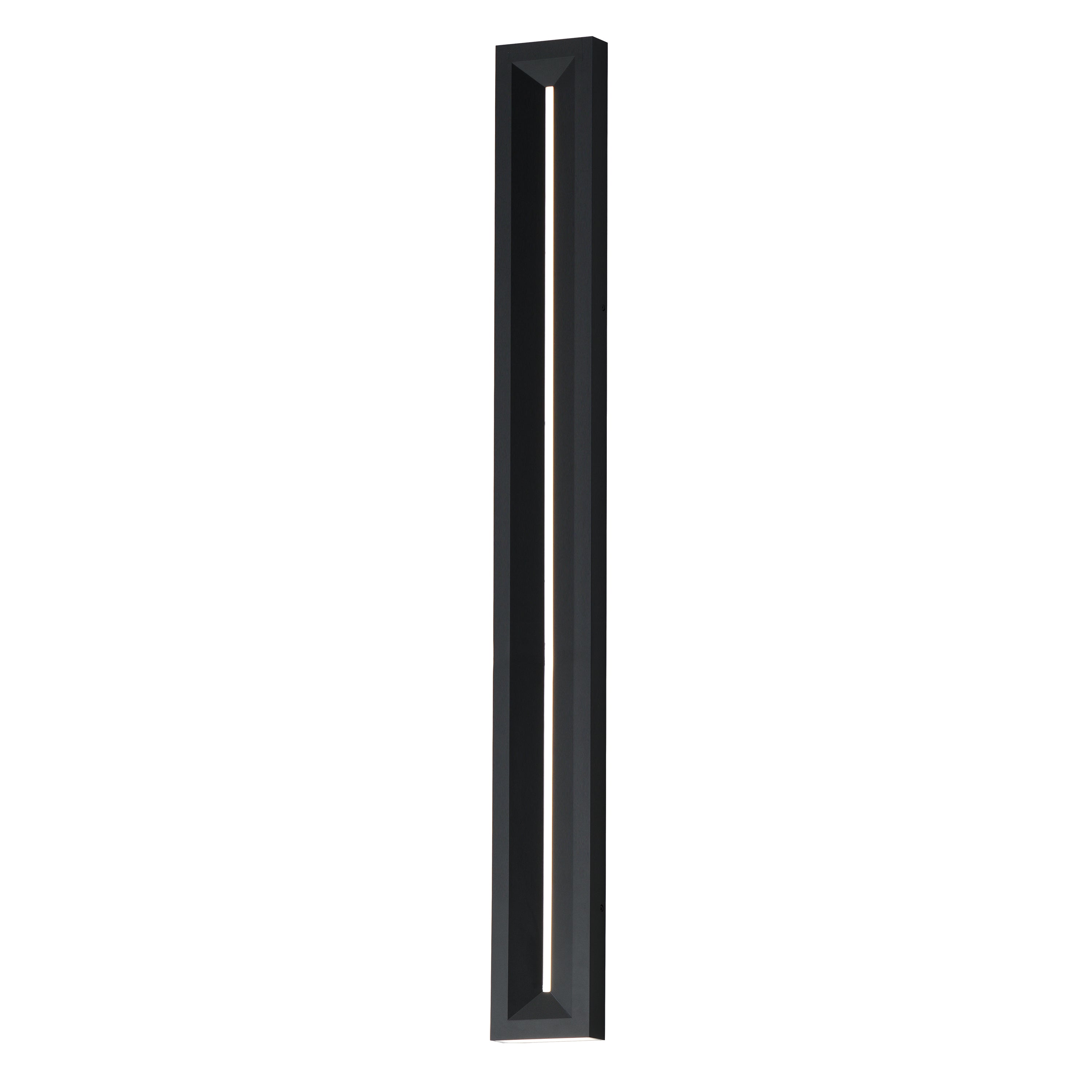 ET2 Lighting E30334-BK Fosso 47" LED Outdoor Wall Sconce in Black