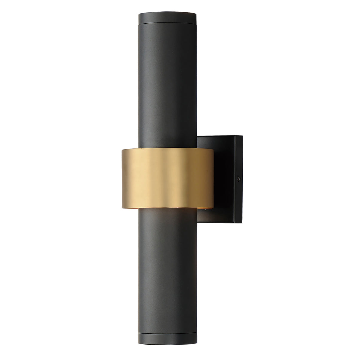 ET2 - E34756-BKGLD - LED Outdoor Wall Sconce - Reveal Outdoor - Black / Gold