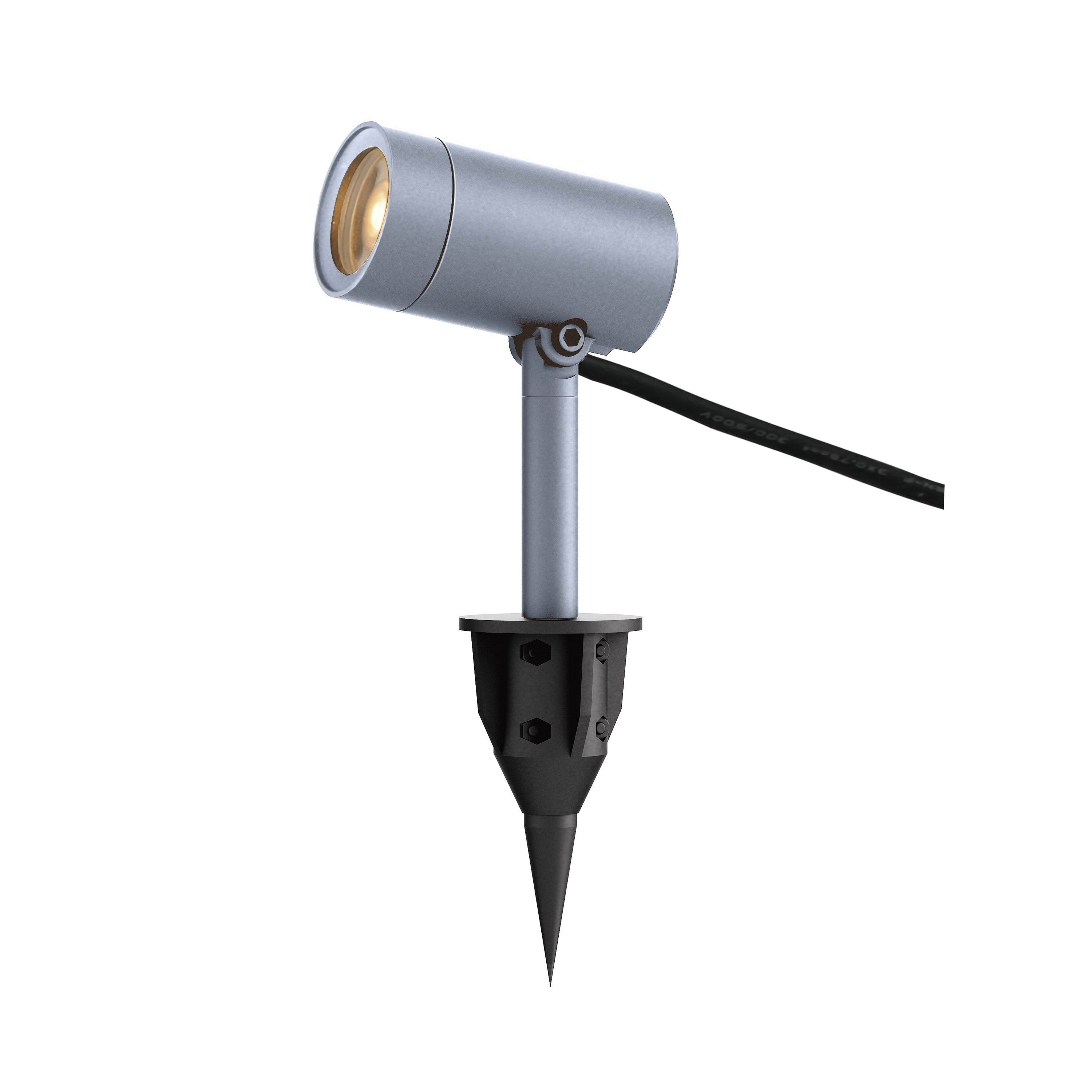 ET2 Lighting E41354-SA Alumilux: LED Spot 5W LED in Satin Aluminum