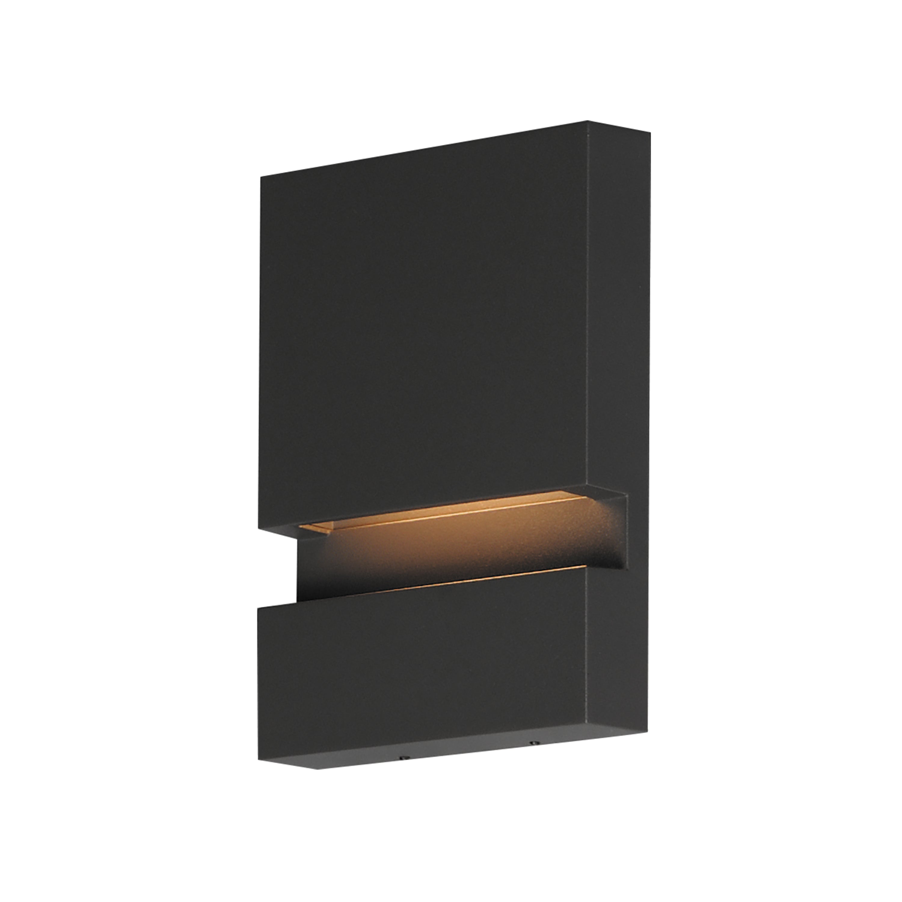 ET2 Lighting E41512-BK Brink LED Outdoor Sconce in Black