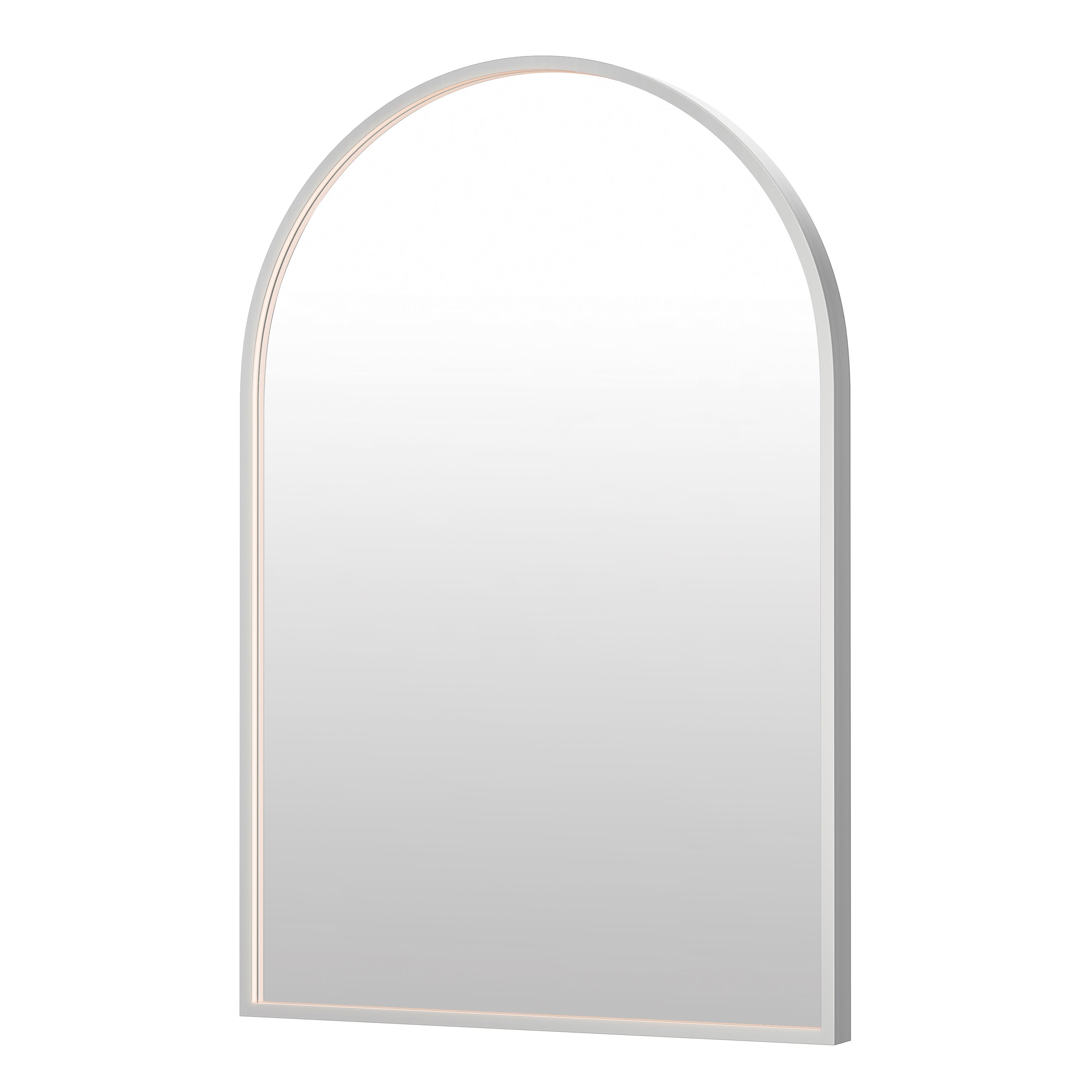 ET2 Lighting E42073-SN Elisse Arch 24"x36" LED Mirror in Satin Nickel