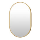 ET2 Lighting E42074-GLD Elisse Oval 24"x36" LED Mirror in Gold