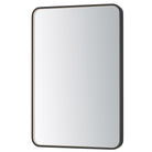 ET2 Lighting E42075-BK Elisse Rectangle 24''X36'' LED Mirror in Black