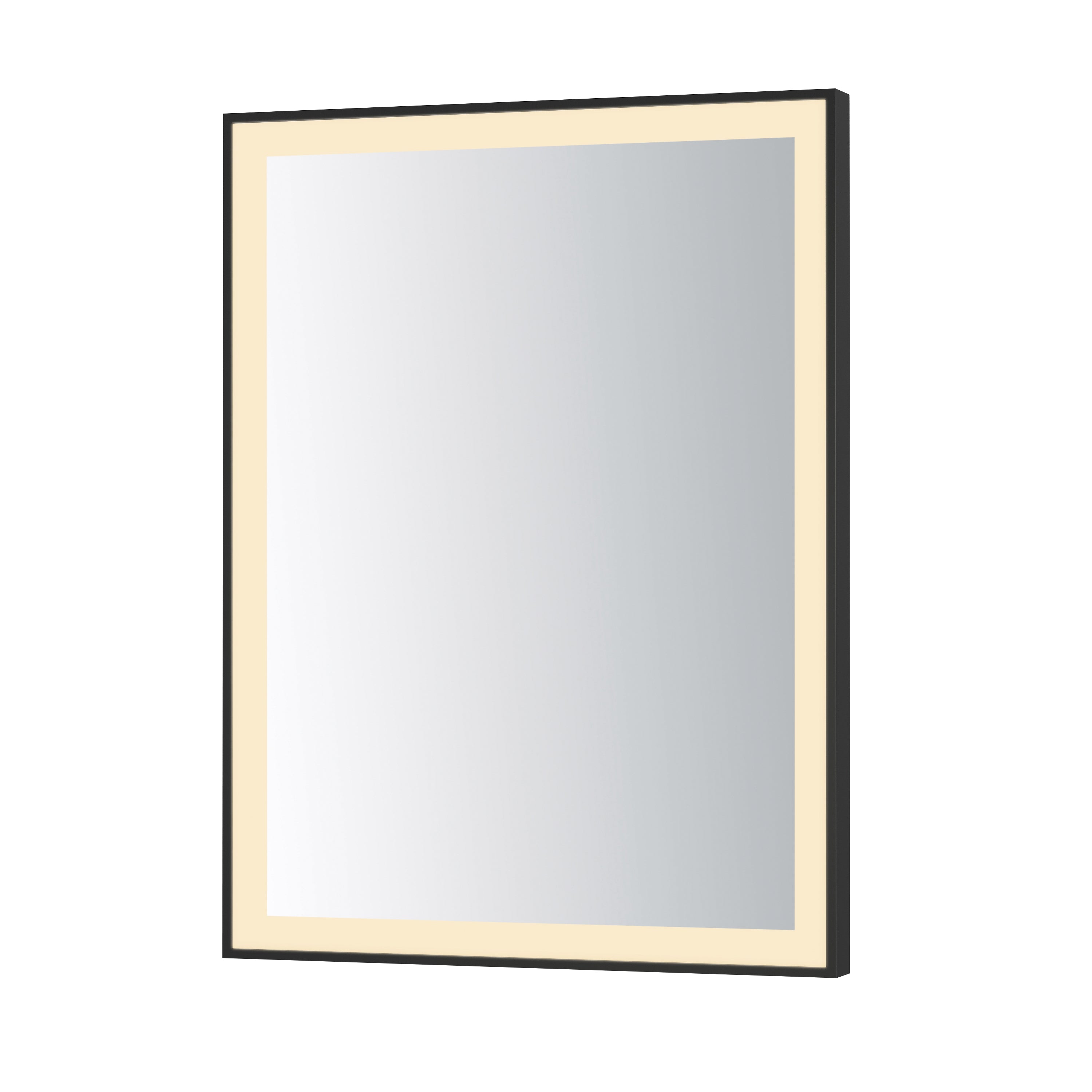 ET2 Lighting E42091-BK Framed LED Mirror in Black
