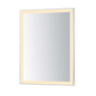 ET2 Lighting E42091-SN Framed LED Mirror in Satin Nickel
