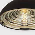 Troy Lighting C3712-SBK Eclipse Plafonnier en noir doux