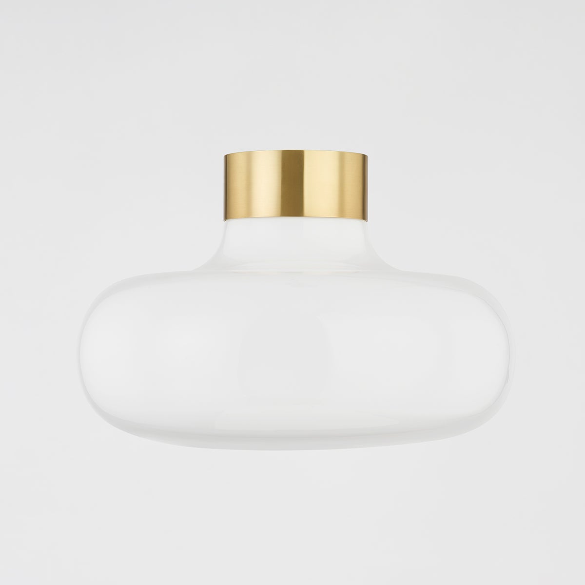 Mitzi H785501-AGB Eliana Flush Mount in Aged Brass