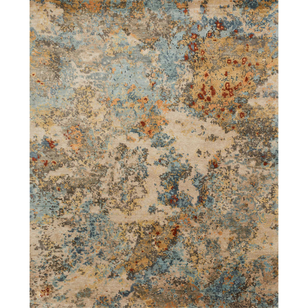 Tapis Elixir EH-08 Argent / Multicolore