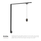 Kit mural LED Trilo TR1W-P89703-BG de Kuzco Lighting - Eloa en or brossé